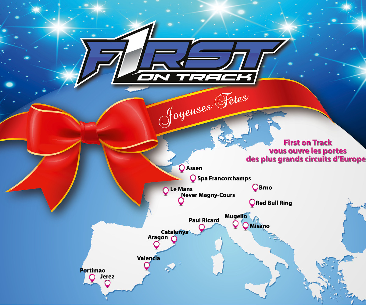 Coffret cadeau moto sur circuit Coffret cadeau moto sur circuit