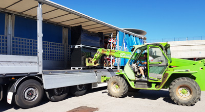 Transport moto sur circuit Transport moto sur circuit